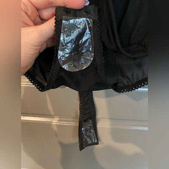 NWT Free People Intimately FP Cleo Bodysuit Black XS - Picture 10 of 10